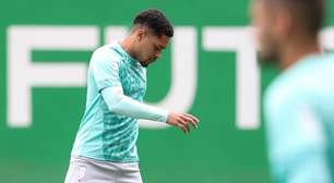Treino do Palmeiras: Vitor Roque aparece no gramado; Sosa tem lesão detectada