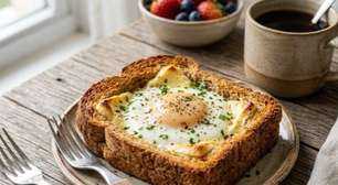 Pão com ovo na airfryer: o truque simples para deixar o café da manhã crocante e saboroso