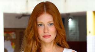 Marina Ruy Barbosa surge com look básico para votar e detalhe chama atenção: 'Estrelas'