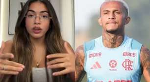 Mãe da filha de Wesley, ex-Flamengo, expõe término e traições: 'Traiu com várias'