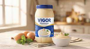 Vigor lança maionese reformulada com mais cremosidade e menos sódio