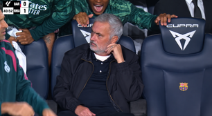 Reação de Mourinho após gol de Mbappé contra o Barcelona chama atenção