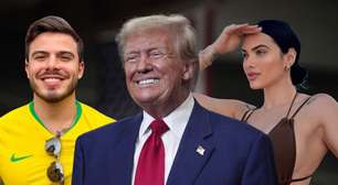 'Preciso falar com você', 'olha o direct' e mais: famosos suplicam ajuda a Donald Trump após vitória de Lula nas eleições de 2026; Thomaz Costa, ex de Larissa Manoela, e Emily Garcia são ironizados na web. 'Vou desmaiar'