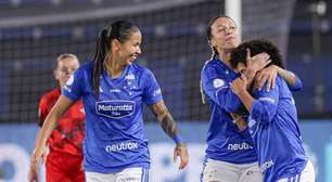 Cruzeiro bate Libertad e vai à semifinal da Libertadores Feminina