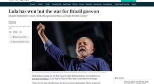 "Freia avanço da direita": veja o que disse a imprensa mundial sobre a reeleição de Lula