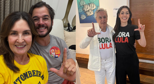 Famosos reagem à vitória de Lula nas eleições para presidente do Brasil