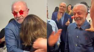 Com direito a 'beijão' em Janja, Lula comemora reeleição com festa de apoiadores em SP