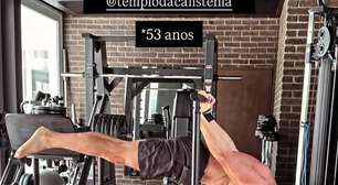 Rodrigo Faro impressiona aos 53 anos com treino intenso de calistenia e corpo definido