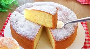 Bolo sonho de padaria bem fofinho e recheado com um creme divino para encantar a todos