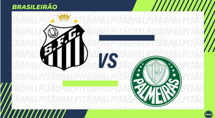 Santos x Palmeiras: prováveis escalações, desfalques, retrospecto, onde assistir e arbitragem