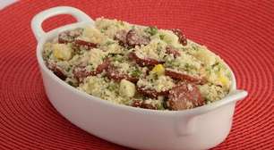 Farofa de calabresa fácil: pronta em 10 minutos com sabor incrível