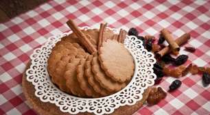 Biscoito amanteigado de canela: crocante por fora, macio por dentro e perfeito para o café da manhã