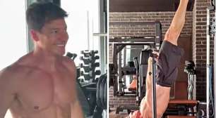 Aos 53, Rodrigo Faro ostenta corpo sarado: 'Não aceito menos que a perfeição'
