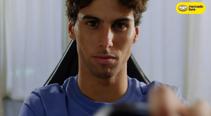 Mercado Livre une Gabriel Bortoleto e games em campanha antes de Interlagos