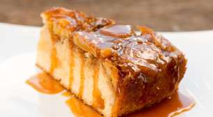 Torta de banana caramelada: receita fácil e irresistível para o café