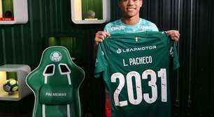 Luis Pacheco renova com o Palmeiras até 2031: "Sentimento de vitória"
