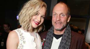 Em 'Jogos Vorazes: Amanhecer na Colheita', Jennifer Lawrence e Woody Harrelson se reúnem novamente: 'Muito emocionante'