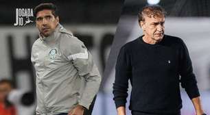 Abel x Cuca: clássico na Vila coloca 'rivalidade' à prova pelo Brasileirão