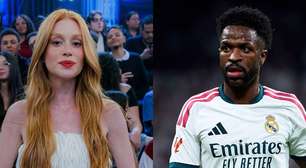 O posicionamento de Marina Ruy Barbosa diante de rumor de romance com Vini Jr.: atriz quebra o silêncio e esclarece. 'Nos seguimos desde que...'