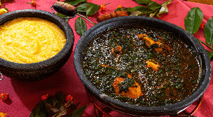 Frango caipira com ora-pro-nóbis e angu: aprenda a fazer esse prato típico de Minas Gerais