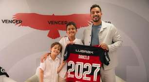Flamengo anuncia renovação de Danilo até 2027