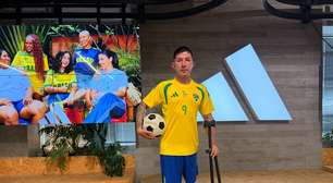 Rogerinho R9 marca golaço fora de campo e viabiliza apoio da Adidas à Seleção Brasileira de Amputados