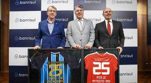 Grêmio e Internacional oficializam novo patrocinador máster