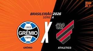 Grêmio x Athletico-PR: onde assistir, escalações e arbitragem