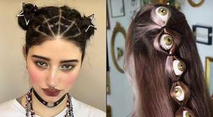 Penteados criativos para arrasar no Halloween com estilo
