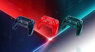 Sony apresenta coleção Prism de controles DualSense e tampas do PS5