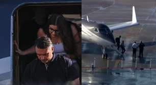 Jato usado por Flávio Bolsonaro em fuga aos EUA teria sido providenciado pela Casa Branca, diz jornal