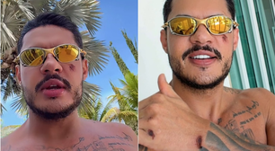 Rapper Hungria sofre acidente de moto e brinca nas redes sociais: 'Preciso de um disco voador'