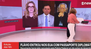 Vídeo mostra exato momento em que Miriam Leitão passou mal ao vivo na GloboNews