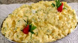 Maionese com ovo cozido e batata