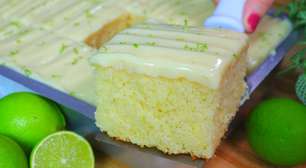 Bolo de limão sem farinha