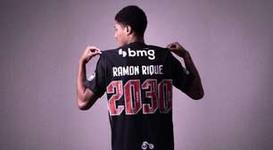 Vasco renova contrato com Ramon Rique até o final de 2030