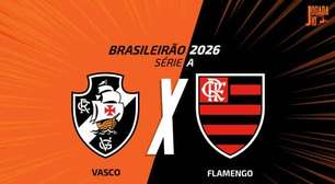 Vasco x Flamengo, AO VIVO, com a Voz do Esporte, às 20h