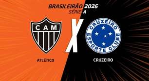 Atlético-MG x Cruzeiro, AO VIVO, com a Voz do Esporte, às 18h