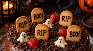 Pudim Cemitério: Receita Criativa e Divertida para o Halloween