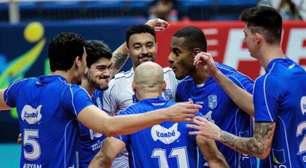 Minas reage, vence set emocionante e supera Sesi Bauru de virada na estreia da Superliga