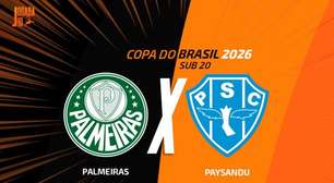 Palmeiras x Paysandu: onde assistir, escalações e arbitragem