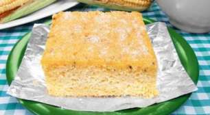 Bolo de fubá com milho: receita prática e super molhadinha