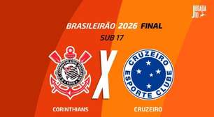 Corinthians x Cruzeiro (Sub-17): onde assistir, escalações e arbitragem