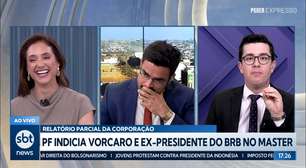 Jornalista do SBT causa crise de riso nos colegas ao quase cair ao vivo; assista
