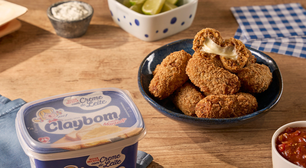 Receita de croquete de carne com queijo e belos molhos para acompanhar