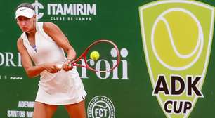 Catarinenses Lara Hass e Clara Coura vencem e se enfrentam na semifinal na ADK Juniors Cup - 17ª Copa Santa Catarina de Tênis - em Itajaí (SC)