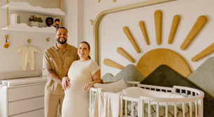 Tati Machado apresenta o quarto do filho Rafael; veja fotos