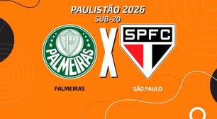 Palmeiras x São Paulo: onde assistir, escalações e arbitragem