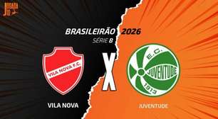 Vila Nova x Juventude: onde assistir, escalações e arbitragem