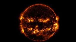 Halloween: Nasa posta imagens do Sol em formato de abóbora e objetos espaciais assustadores